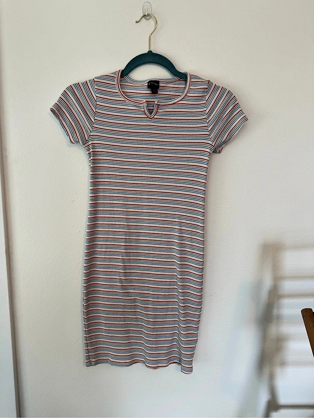 Girls Art Class (Target brand) striped Dress in Blue & Red Size Large (10/12)